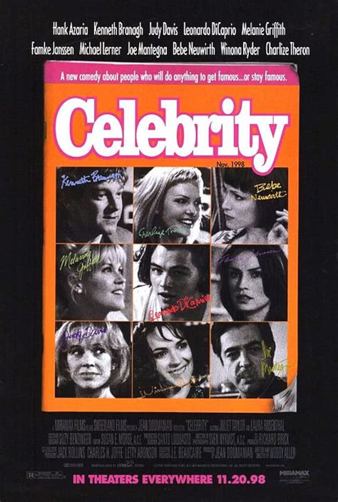 celebrity movie archive|Celebrity (1998) .